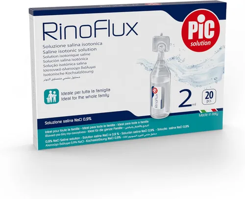 Vista 2 de Pic Solution 02039101020300 Rinoflux Soluzione Fisiologica 2 Ml - 20 Unita