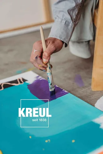 Vista 10 de IDEN Grosshandelshaus Berlin Solo Goya 17002 Triton - Pintura acrílica básica, Giallo (026 Zitron), 0