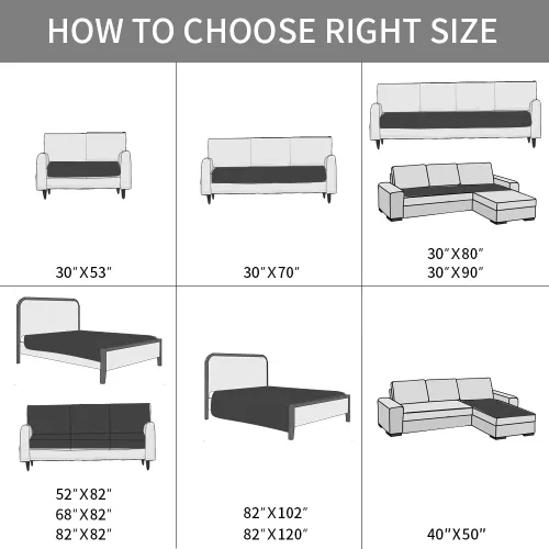 Vista 2 de Ameritex - Manta impermeable para cama de perro, manta reversible para muebles, cama, sofá (30 x 70 pulgadas, color chocolate y beige)