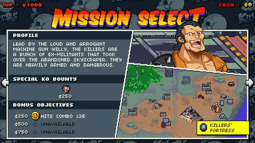 Vista 7 de Doble Dragón Gaiden El ascenso de los dragones (NSW)