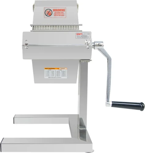 Vista 3 de Hakka - Ablandador de carne comercial, máquina ablandadora manual de carne, acero inoxidable, 5 pulgadas/4.921 in, 27 cuchillos, herramienta