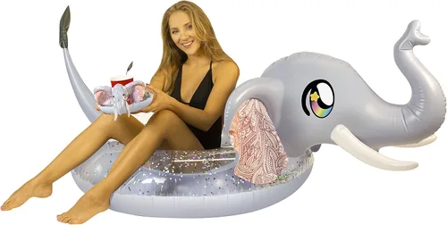 Vista 10 de PoolCandy Tubos inflables de piscina y anillos de natación para animales