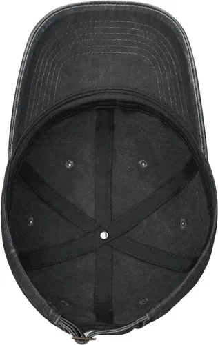 Vista 5 de Mans Woman - Gorra de béisbol desgastada lavada vintage para gimnasio