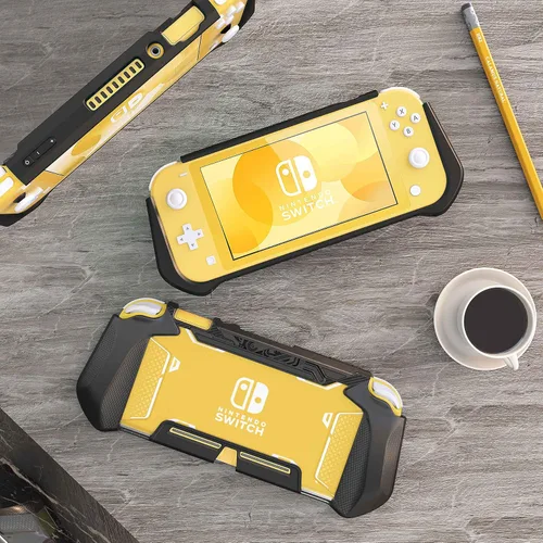 Vista 6 de Mumba Grip Case for Nintendo Switch Lite, Blade Series TPU Protective Portable Cover Accessories Compatible with Switch Lite Console 2019 Release