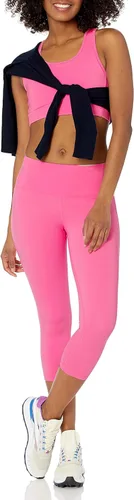 Vista 4 de Tienda Essentials Leggings capri Active Sculpt de tiro medio para mujer