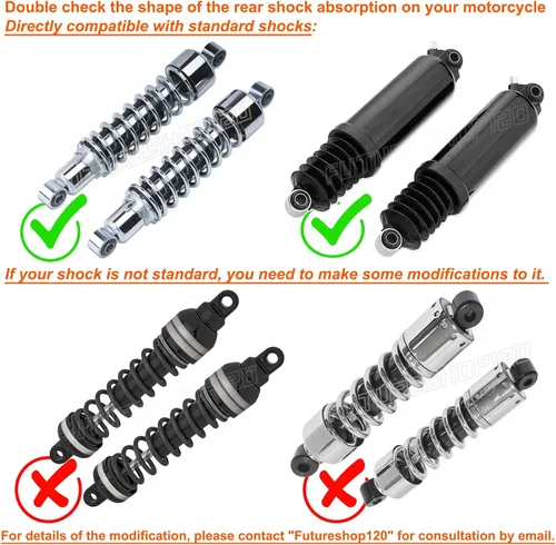 Vista 5 de Para Harley 2002-2016 Kit de bajada de 1-3 pulgadas Touring Custom 2014 Street Glide Accesorios 2015 Road King Blocks 03 Ultra Classic Links