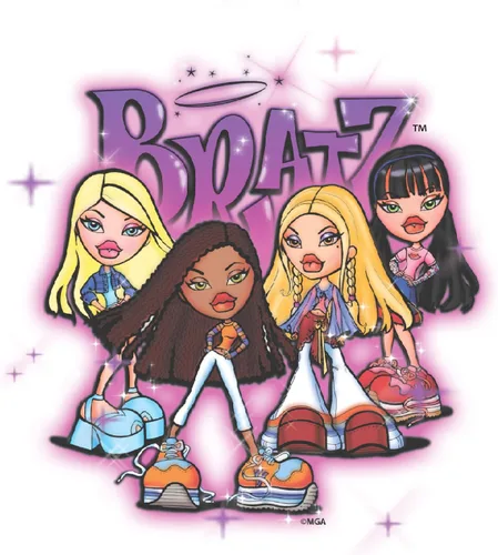 Vista 2 de Isaac Morris Limited Bratz Graffiti - Camiseta de manga corta para hombre y mujer