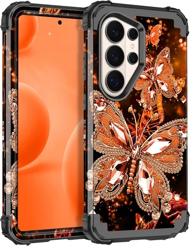 Vista 61 de Casetego Funda para Galaxy A16 5G, Tres Capas de Alta Resistencia Robusta a Prueba de Golpes, Protección Completa Rugosa de PC Duro + Parachoques