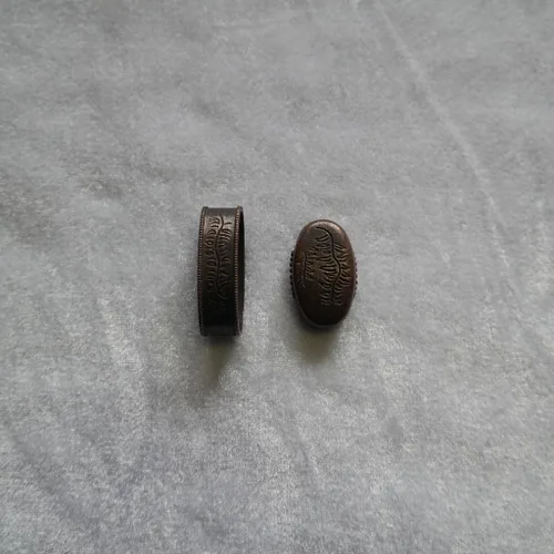 Vista 41 de Espada samurái japonesa KOSHIRAE – Aleación de Fuchi Kashira 01-44