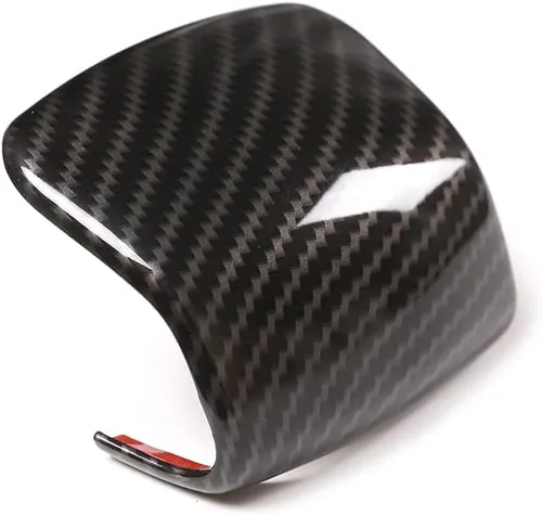 Vista 2 de YIWANG Cubierta de la cabeza de la palanca de cambios central de automóvil ABS para Land Rover Discovery 5 LR5 L462 2021-2022, accesorios para Fibra