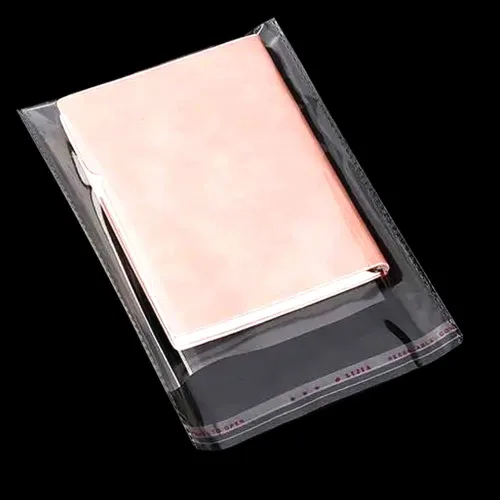 Vista 5 de Keoferlo Bolsas de celofán autoadhesivas de 10 x 14 pulgadas, bolsas de plástico transparente de polietileno transparente para envolver ropa