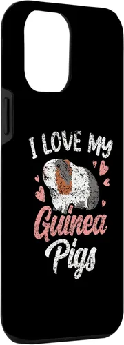 Vista 10 de Funda para iPhone 15 I Love My Guinea Pigs Animal Cute Pet Guinea Pig Lover