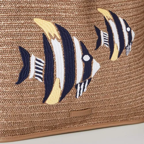 Vista 3 de Vera Bradley Bolsa de mano de paja