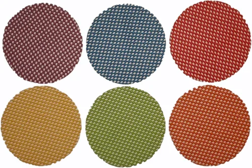 Vista 2 de Almohadilla redonda multiusos para abrebotellas, juego de 6 piezas, los colores pueden variar, almohadillas de agarre