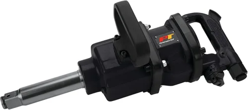 Vista 2 de Performance Tool M634 - Pistola de llave de impacto neumática de servicio pesado de 1 pulgada con vástago largo para mecánicos de camión comercial