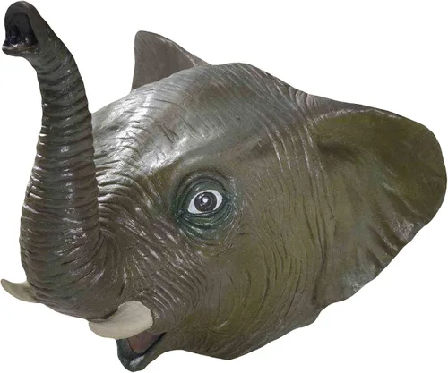 Forum Novelties - Máscara de elefante de látex para adultos multicolor talla única
