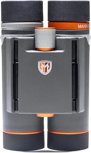 Vista 4 de Maven B.7 0.984 in ED Binocular (8X25, Negro/Gris)