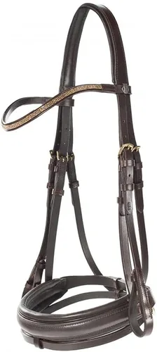 Vista 7 de HORZE Lester Dressage Snaffle Bridle w/Riendas