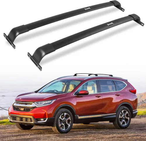 Barra transversal de 220 libras para Honda CR-V CRV 2017-2022 con rieles de techo empotrados, barra de carga, barra transversal, accesorios para