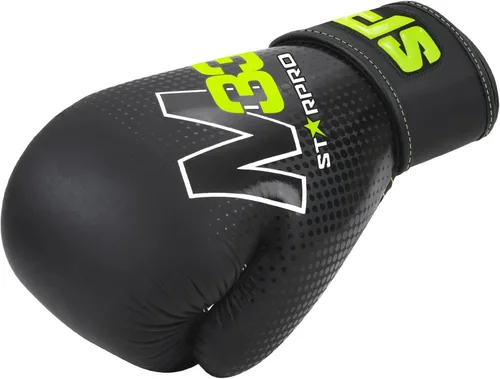 Vista 9 de Starpro Boxing Gloves with Unparalleled Wrist Support & Protection - Sparring, Training & Muay Thai - Men & Women - Multiple of Colors & Sizes