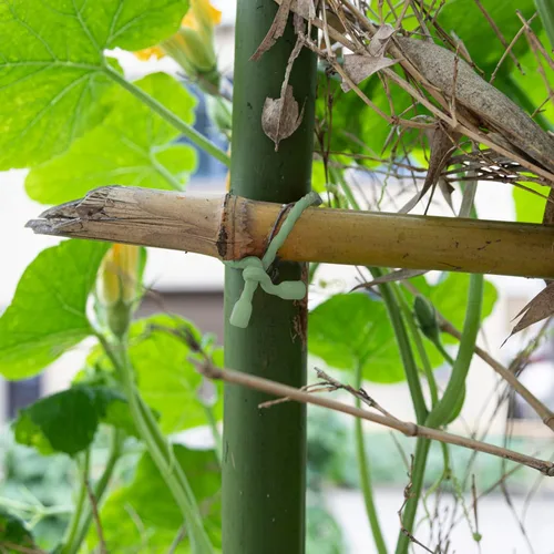 Vista 7 de Gesipor 20 bridas de silicona para cables, reutilizables, de goma, flexibles, con núcleo de acero, para agrupar y sostener, ataduras multiusos