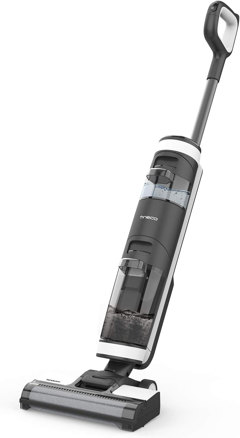 14. Tineco Floor ONE S3 - Limpiador inalámbrico para pisos de madera dura, aspiradora ligera en seco y húmedo para limpieza multisuperficie con sistema