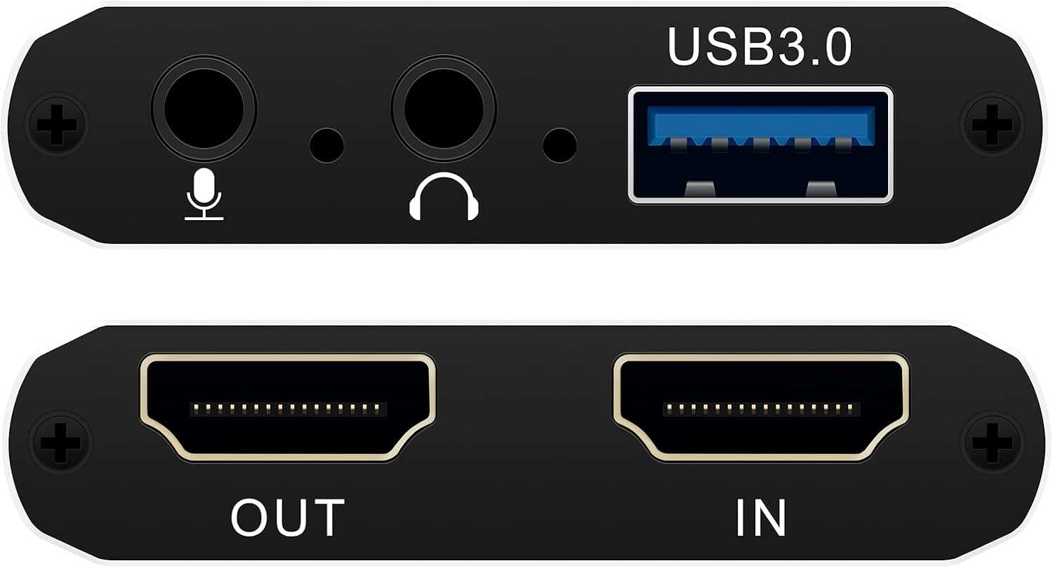 4. Wiistar Grabación de vídeo de audio y vídeo de la tarjeta 1080P60fps USB3.0