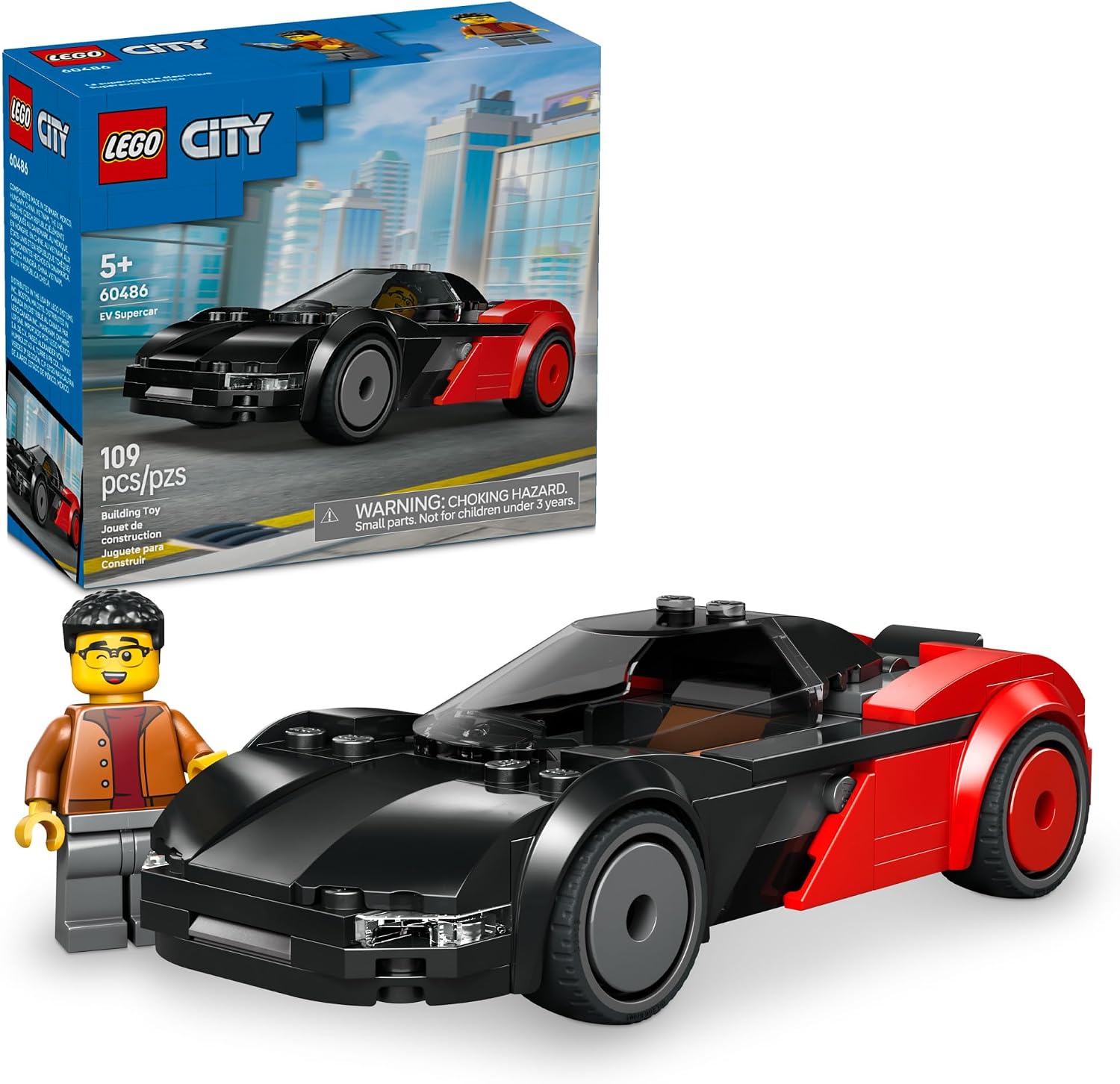 19. LEGO City EV Supercar 60486