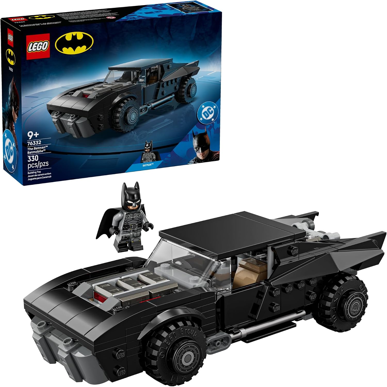 8. LEGO DC Batman: El Batman Batmobile 76332